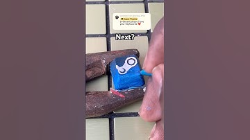 Drawing S for Steam but on my keyboard! Custom keyboard!