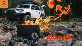 Fire Ban Compliant Campfires - LavaBox Portable Campfire