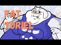 Toriel undertale as fat parody