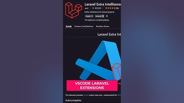 VSCODE Laravel Extension 🔥 POWERFUL 🔥