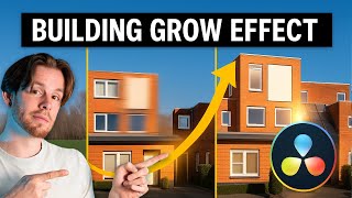 Comment faire le BUILDING GROW EFFECT sur Davinci Resolve  (Effet de fou !)