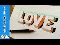 3d love tekenen voor beginners