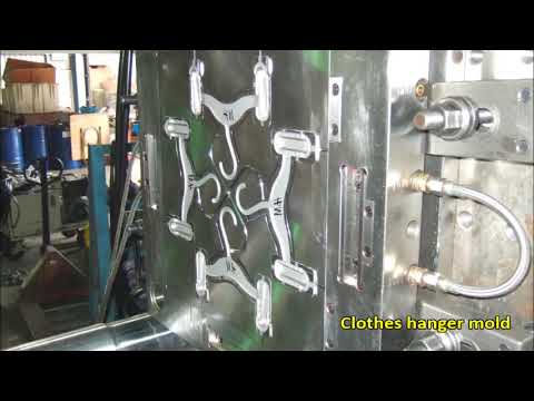 Plastic Hanger Mold-mold testing