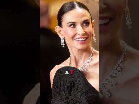 Demi Moore's 2026 Actors Awards Look Sparks Ozempic Question #actorsawards #demimoore #ozempic