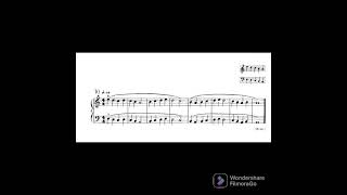 Béla Bartók Mikrokosmos Vol. I. 153 Progressive Piano Pieces. N 002-b Unison Melody