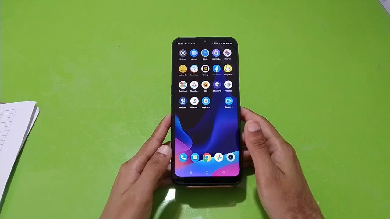 How To Change Font Style in Realme C35 , Realme C35 Font Change Setting