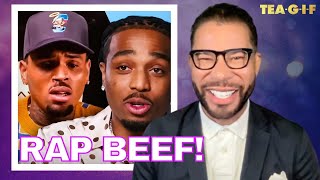 Jill Scott Defends Chris Brown During Rap Beef With Quavo | TEA-G-I-F
