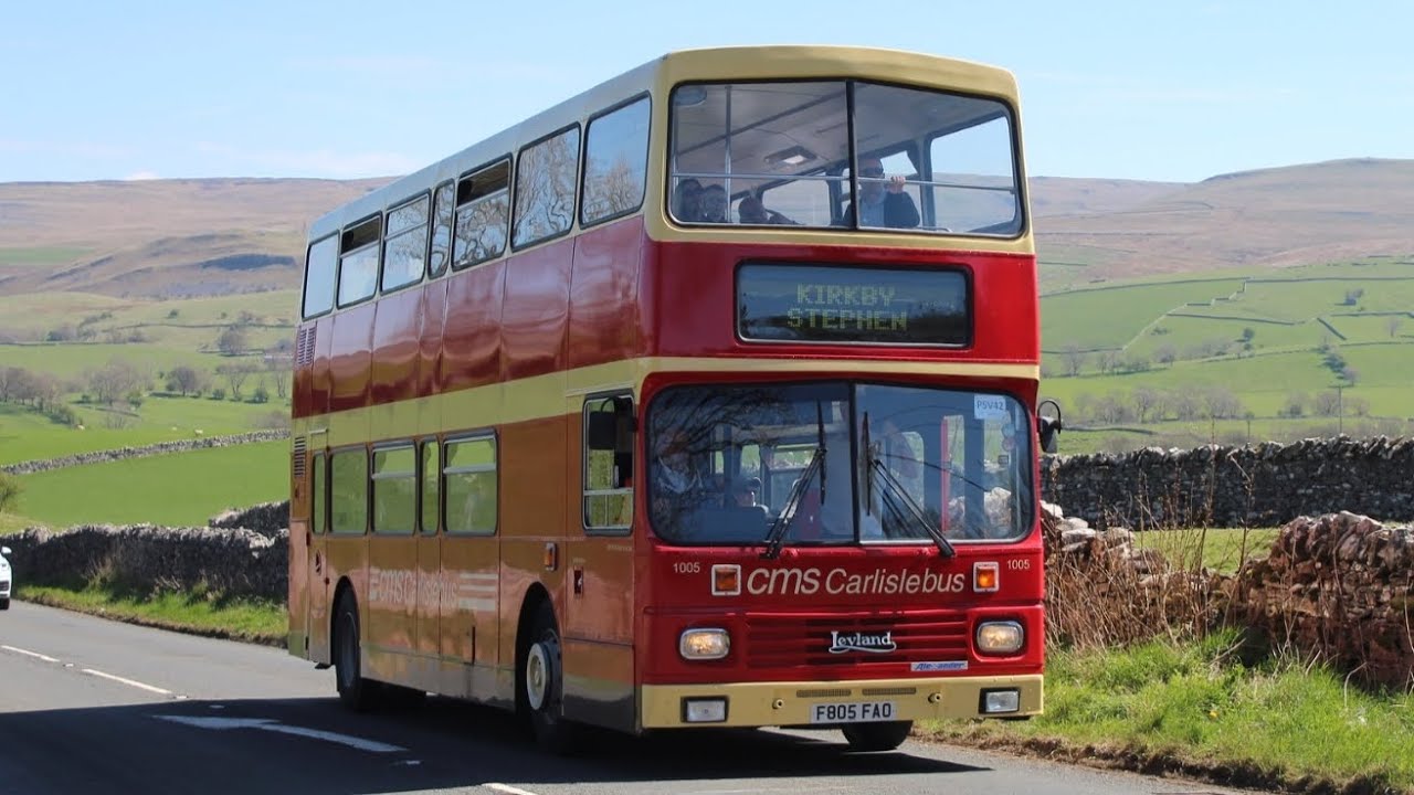 Preserved CMS Carlislebus 1005 Alexander RL Leyland Olympian (F805 FAO ...
