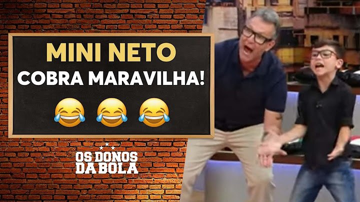 Zoeira Donos: Craque e Mini Neto zoam Maravilha no ar