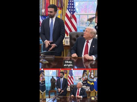 Trump laughs off Mamdani ‘fascist’ question