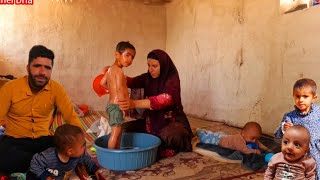 Najlas Bathing In The Mountain Hut The Story Of Struggle And Hope Of The Hadi And Khadijah Families