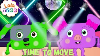 Time To Move &amp; Groove: Kids Dance Party - Songs And Nursery Rhymes | Lola Tree Kids