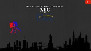 Pros & Cons of Going to School in NYC + Pace University