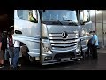من داخل مصنع مرسيدس للنقل الثقيل انتاج مرسيدس اكتروس 
