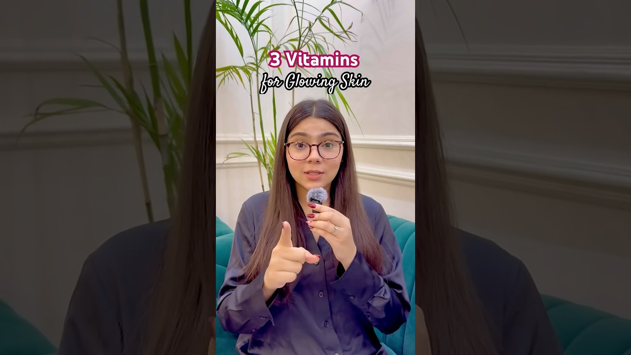 3 Vitamins for glowing skin✨ 