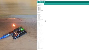 Arduino Blinking Name in Morse Code Project