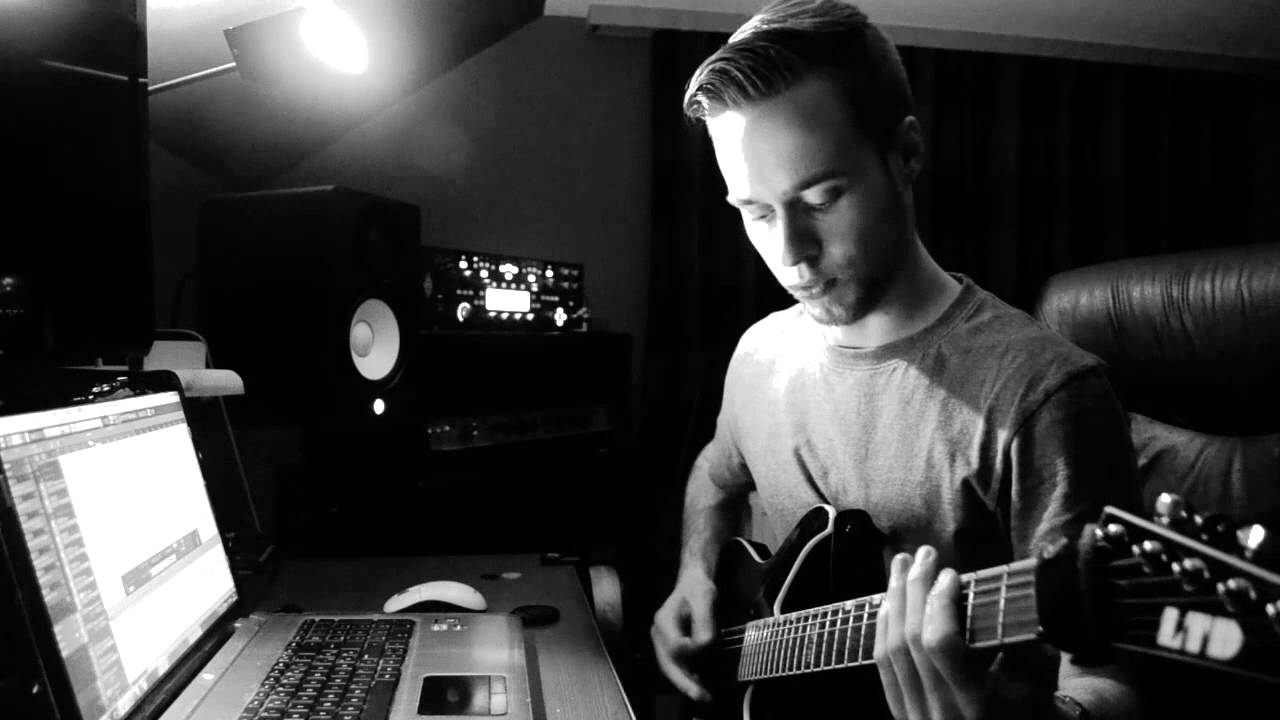 'The Saw Is The Law' intro by Whitechapel, in drop B. YouTube