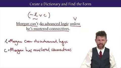 Logic : Language and Information || 04 1 1 4 Formalisation 7 00