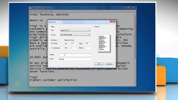 Customize the Header and Footer in Notepad