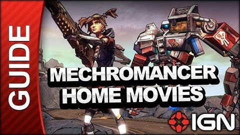 Borderlands 2 Mechromancer Walkthrough - Home Movies - Side Mission