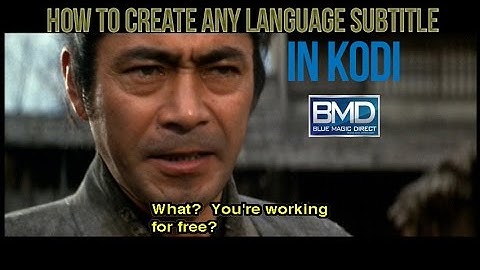 How To Add Subtitles on Kodi - In Any Language (2017)
