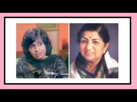 UNSE NAZAREN MILI  SINGER LATA MANGESHKAR MINOO PURSHOTTAM  FILM GAZAL 1964