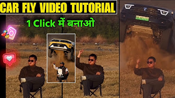 Viral Car Fly Entry Video Editing | Make A Car Jump Video Using Ai |Car Entry Ai Video Edit