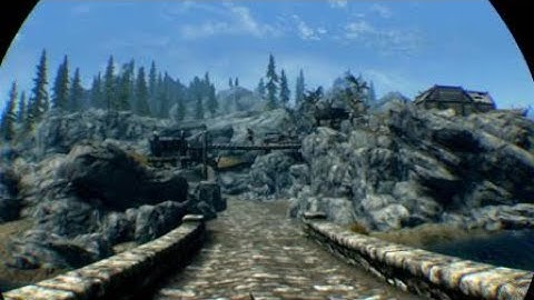 The psvr skyrim render distance