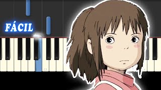 El Viaje de Chihiro / Always With Me - Spirited away / FÁCIL / Piano Tutorial