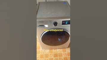 unbalanced washing machine shaking and vibrating when spinning