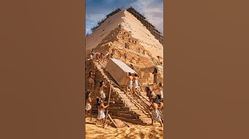 How The Pyramids Were Made #shorts #egypt #ancient
