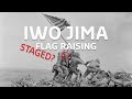 Iwo jima unfolded who were the men that raised the flags