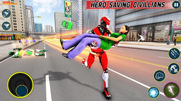 Speed Robot Crime Simulator - Drone Robot games Game Hippo Studio Game play 2