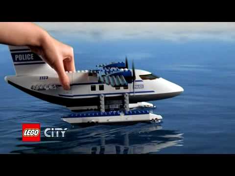 Uplifted Repaste spejl Lego City 2008 Police Plane - YouTube