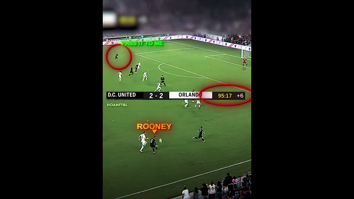 When Wayne Rooney Saved His Team 🥶🤯