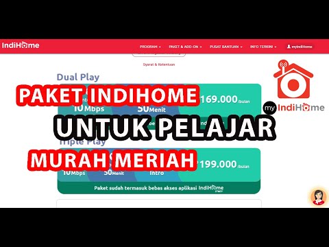 PAKET INDIHOME BALAJAR DARI RUMAH/LEARNING FROM HOME