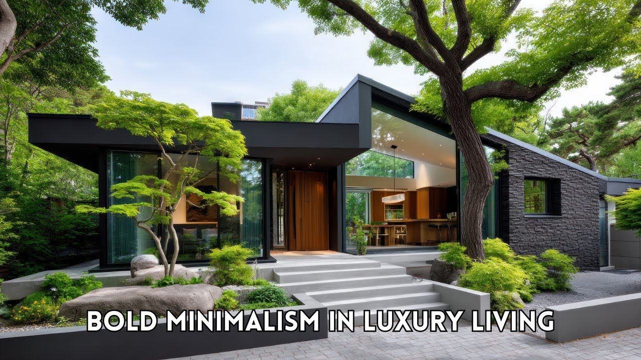 Bold Minimalism in Luxury Living | Stunning Modern House Designs That Inspire
