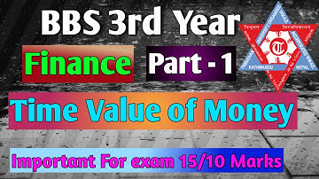 BBS 3rd Year|Chapter 3 |Time Value of Money| Part 1| Basic Introduction With Meaning| Time line| TU.