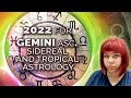 2022 FOR GEMINI ASC. SIDEREAL AND TROPICAL ASTROLOGY