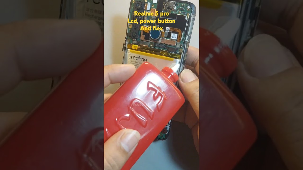 realme 5 pro lcd, power button and flex problem 