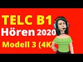 TELC B1 Hören 2020 | B1 Prüfung Hörverstehen Modell 3 ( 4K )