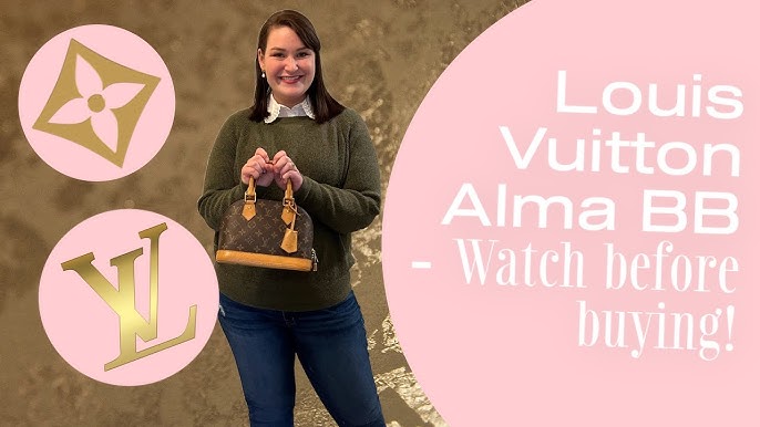 Louis Vuitton Alma BB Monogram Canvas Unboxing + Luxury Shopping during  Covid 19 