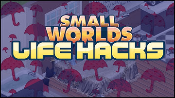 SMALLWORLDS | 10 USEFUL LIFE HACKS (tips)