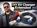 EV Charger Extension Cable DIY | Saved Rs.10000 | Heavy Duty @electrifywithharrierev