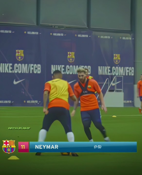 Neymar Humiliating Messi In Training 🥶 🔥