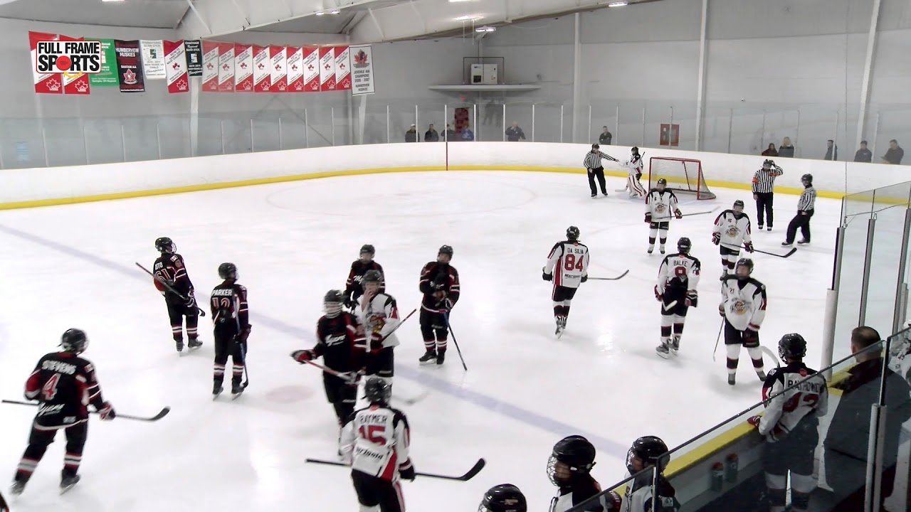 Ajax Pickering Raiders vs Ottawa Meyers Automotive Bantam AAA YouTube