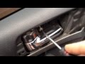 Тойота авенсис - Как разобрать дверь - How to disassemble the door Toyota Avensis
