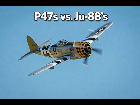 P-47's Intercept Huge Numbers of JU-88's | Fox 3 Managed Solutions | #DCS |