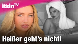 Sarina Nowak in der Badewanne: Heißer geht's nicht mehr | It's in TV