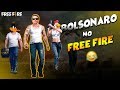 A PARTIDA MAIS ENGRAÇADA DE FREE FIRE COM BOLSONARO E PATOLINO 😂!!!